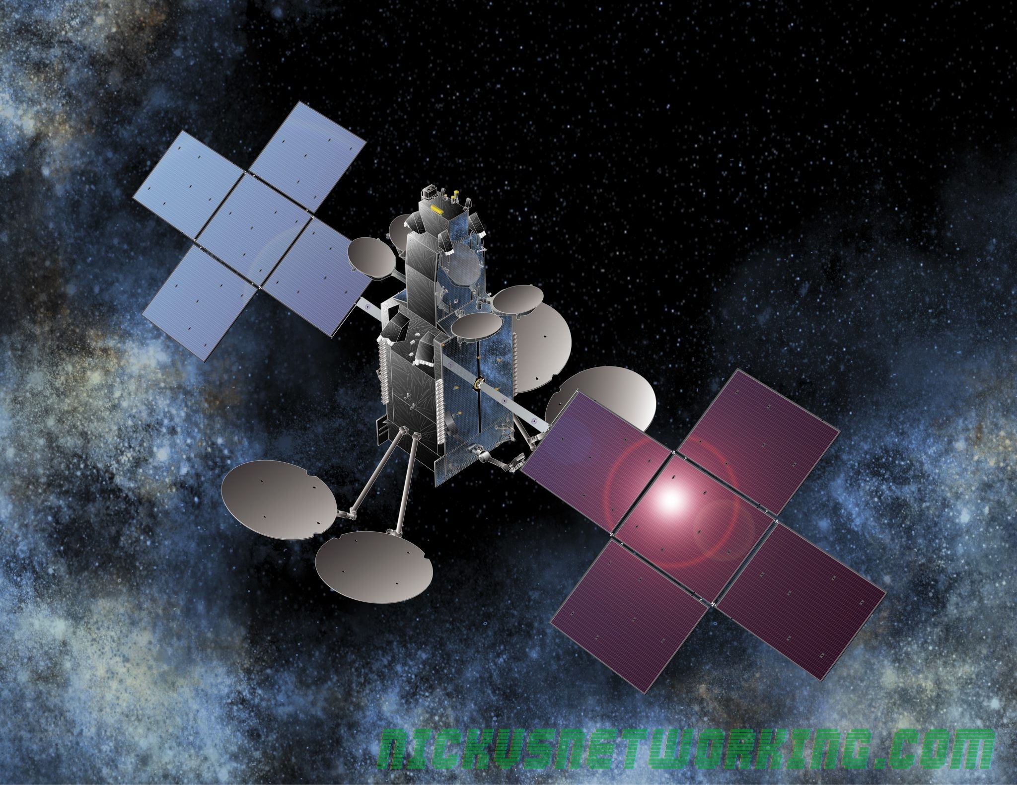 Спутниковый интернет. Отключение спутника. Satellite services.