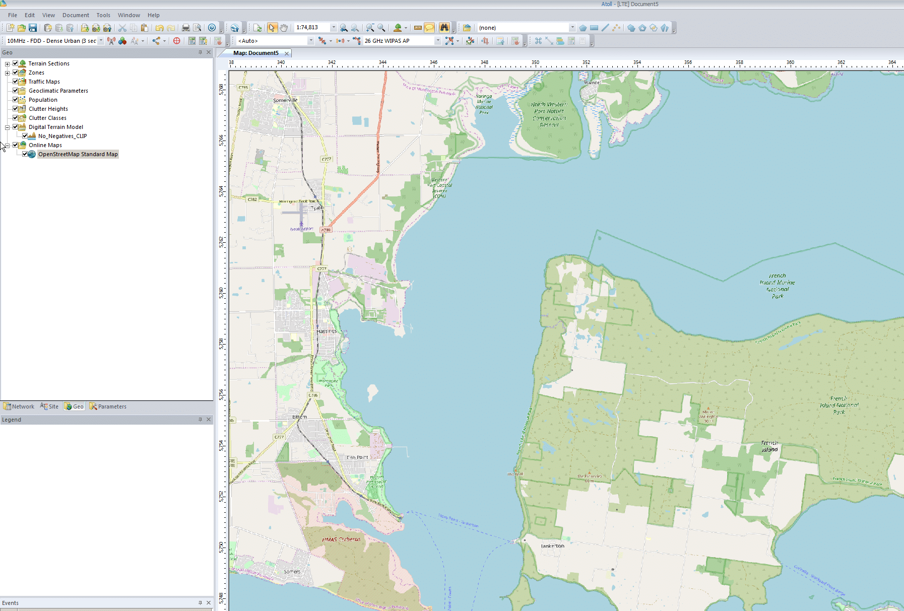 RF Planning with Forsk Atoll - Laying out environmental data