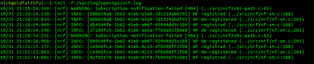 Open5GS – NRF Setup | Nick vs Networking