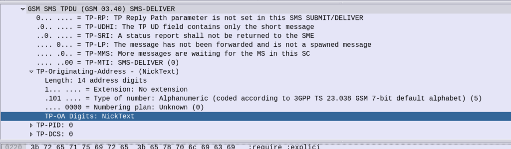 SMS with Alphanumeric Source